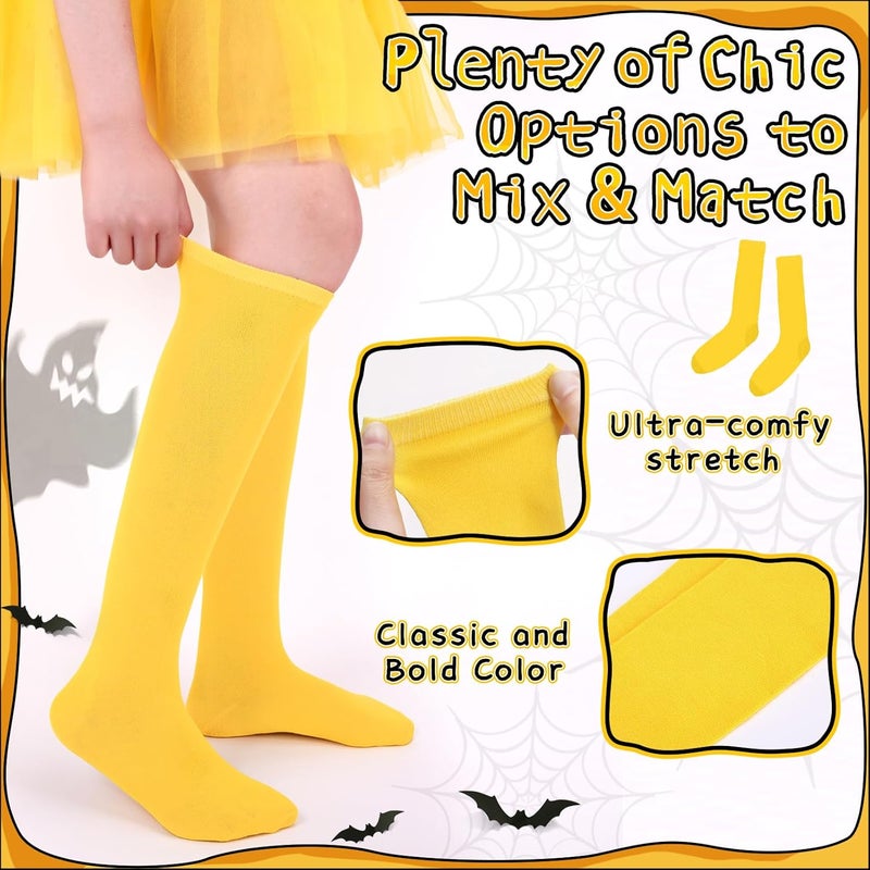 Lainlight Store Knee High Socks for Women Casual Tube Knee Socks Elasticity Long Stockings Halloween Accessories - Image 3